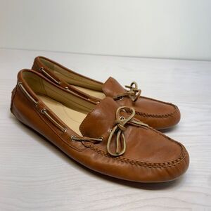 Cole Haan Womens Driving Moccasins D41808 Brown Size 9.5B Slip On Comfort